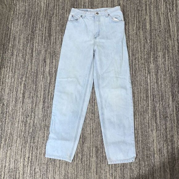 Vintage The Arizona Jean Co Girls Size 14 Youth Barrel Jeans‎ Light Wash Pockets - Picture 1 of 9